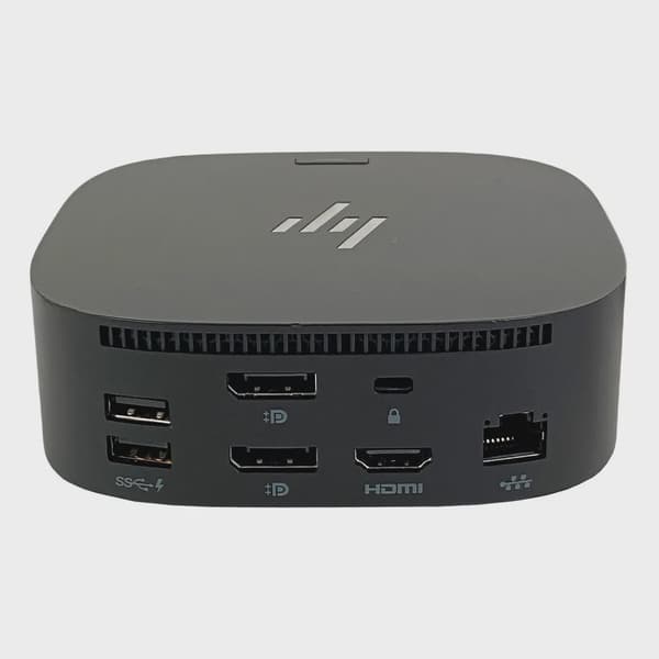 HP USB-C/A Universal Dock G2 - Svart - Original