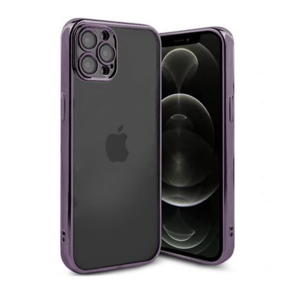 Luxury Phone Case iPhone 12 Pro - Purple