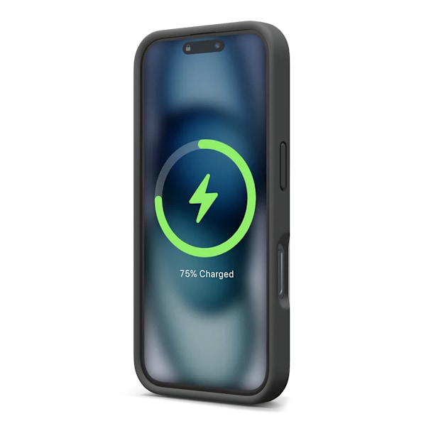 iPhone 16 Plus Mobile Case Silicone Magnet Rvelon - Black