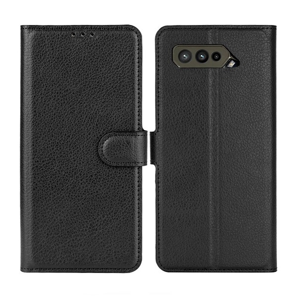 Asus ROG Phone 5s Plånboksfodral med Stativ - Svart