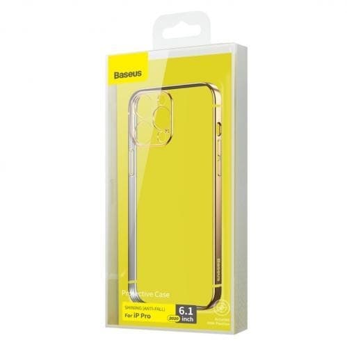 Baseus Shining Skal för iPhone 12/12 Pro - Guld Svart