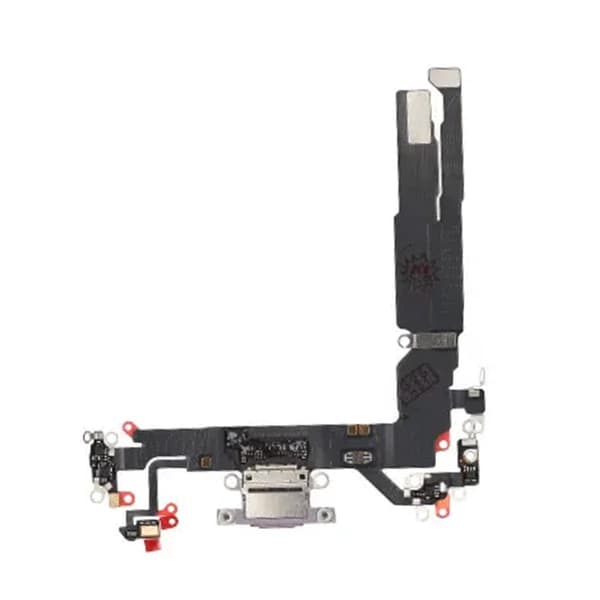 Laddkontakt med Flexkabel för iPhone 17 - Lavendel