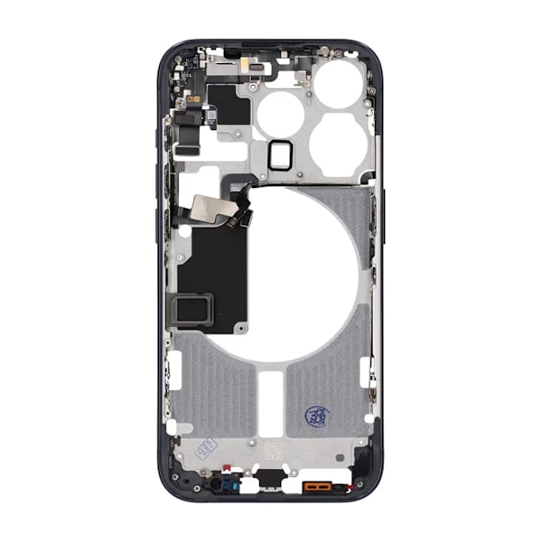 iPhone 15 Pro Mittenram med smådelar OEM - Titanblå