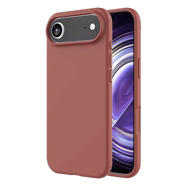 Rvelon Mobile Case Silicone MagSafe for iPhone Air - Suede Pink