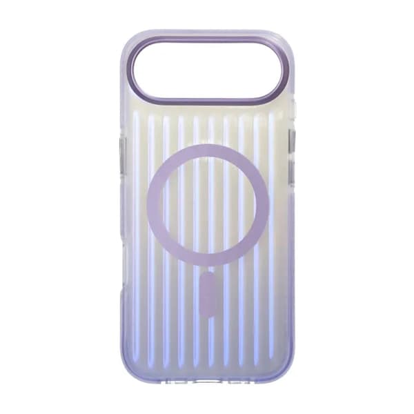 Mobile Case Corrugated MagSafe for iPhone Air - Light Purple