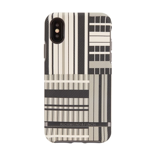 Richmond & Finch Skal Platinum Stripes - iPhone XS Max