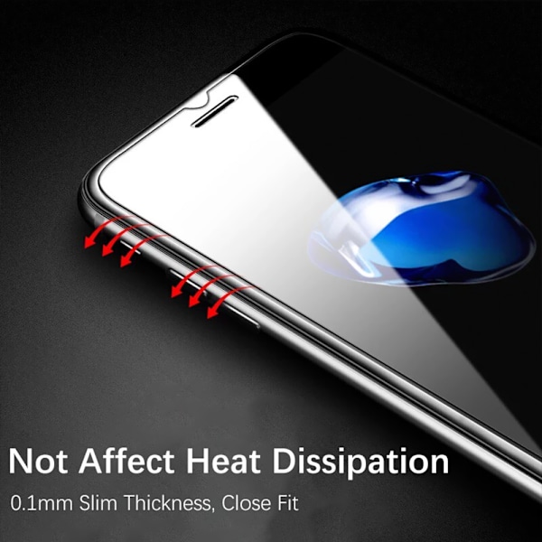 Skärmskydd iPhone 6/7/8 - Härdat Japan Glas 0.3mm