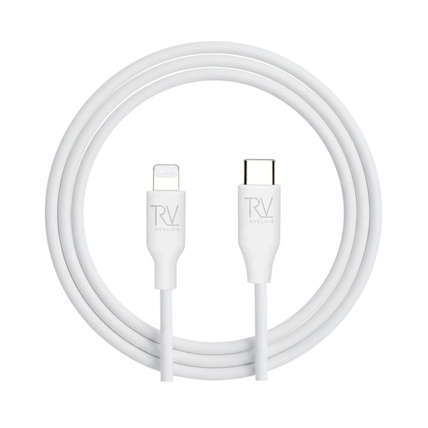 Rvelon C-lightning white 1M, C94 MFI certified cable