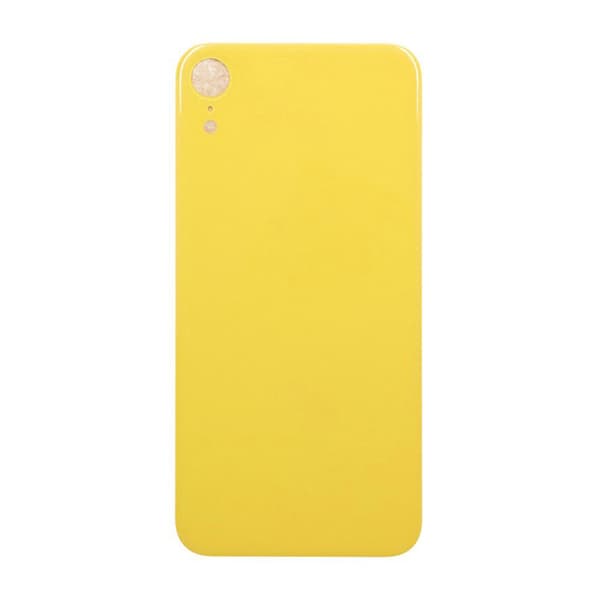 iPhone XR Back Glass with Adhesive Tape - Yellow