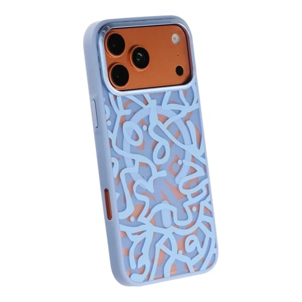 Graffiti Craft MagSafe Case For iPhone 17 Pro Sky Blue