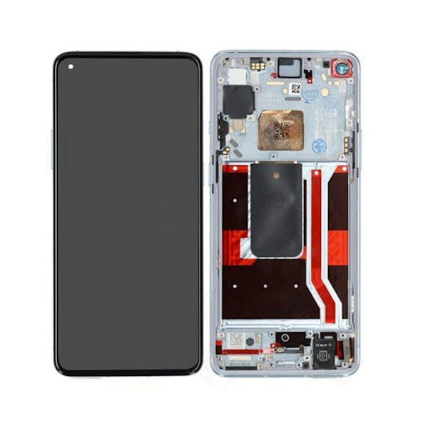 OnePlus 8T LCD Display - Lunar Silver