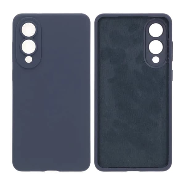 Silicone Mobile Case for Samsung Galaxy S25 Edge - Blue