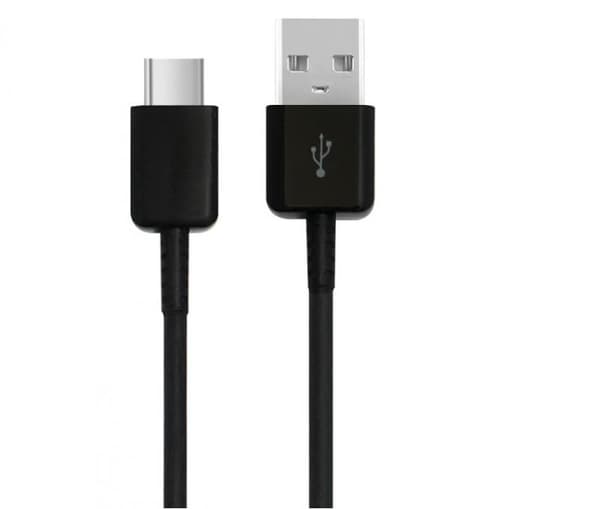 USB Type-C Kabel Universal - 2m - Svart Svart