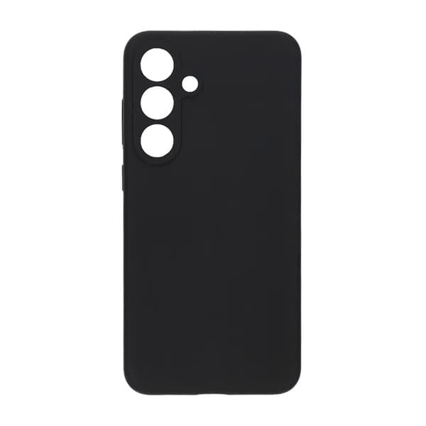 Samsung Galaxy S25 Plus Mobile Case Silicone - Black
