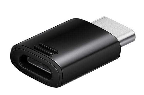 Samsung Adapter 3-pack USB-C till Micro-USB - Svart Svart