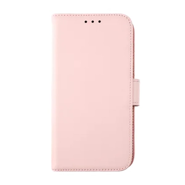 iPhone 12/12 Pro Plånboksfodral Läder Rvelon - Rosa