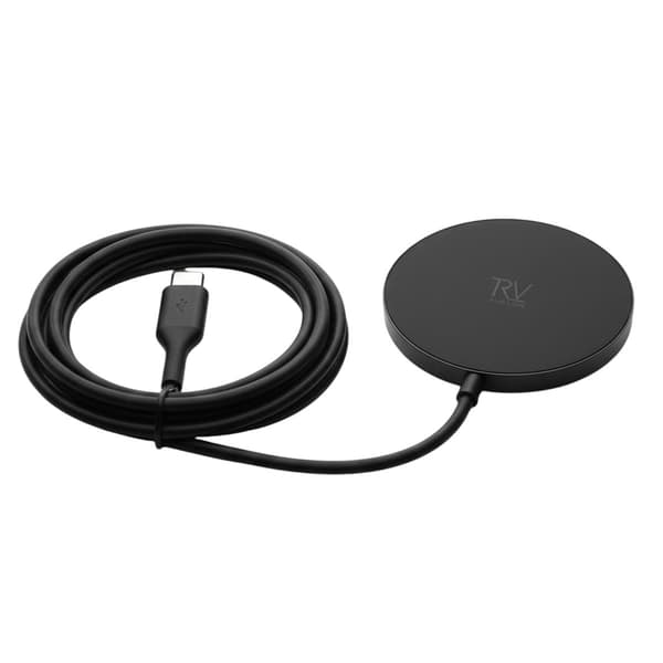 Rvelon Wireless MagSafe Charger with Stand Qi2 15W USB-C - Gray