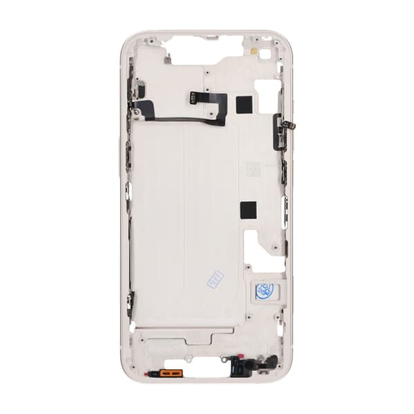 iPhone 14 Midframe with small parts OEM - White