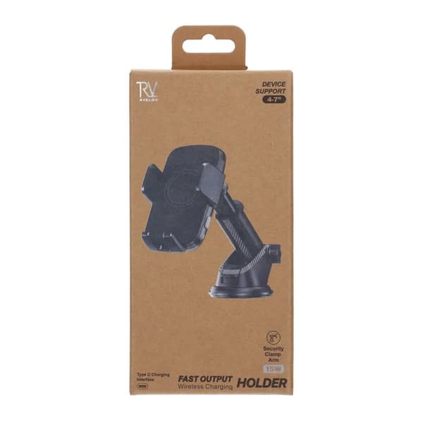Rvelon 15W AutomaticlyWireless Charing Car Air Mount (Model:H147+C138)