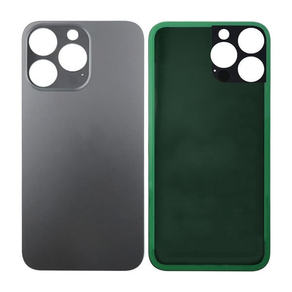iPhone 13 Pro Max Back Cover Original Black-Big Camera Hole Size