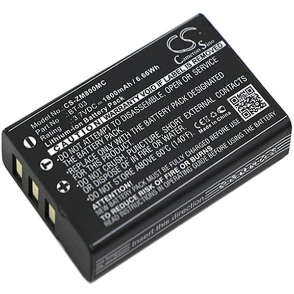 Battery for Zoom Q8 Recorder etc