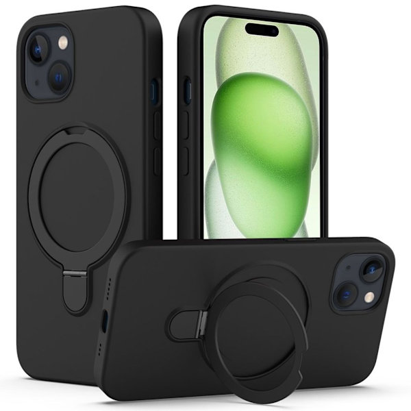iPhone 15 Plus MagSafe Case Ring Stand - Black
