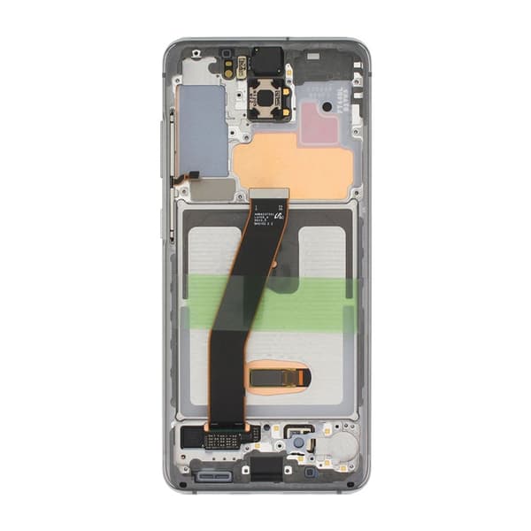 Samsung Galaxy S20 5G (SM-G980F) Skärm med LCD Display Original - Vit