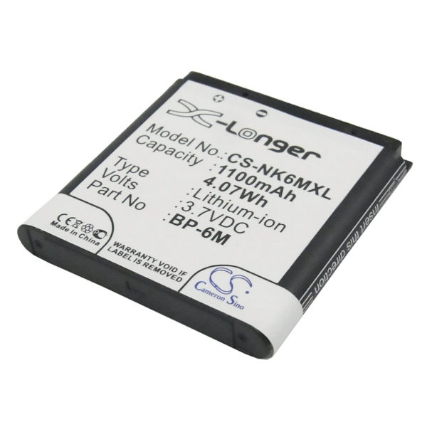 Battery for BP-6M replacement battery