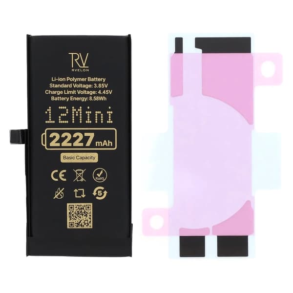 RV Battery iPhone 12 Mini 2227mAh Premium