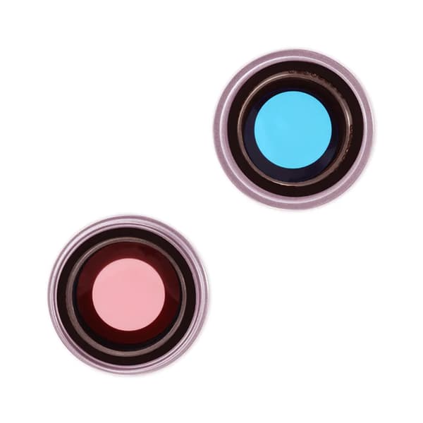 Camera Lens with Metal Frame iPhone 15 and 15 Plus - Pink