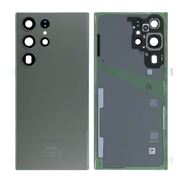 Samsung Galaxy S23 Ultra Baksida med tejp  Original - Grön Svart