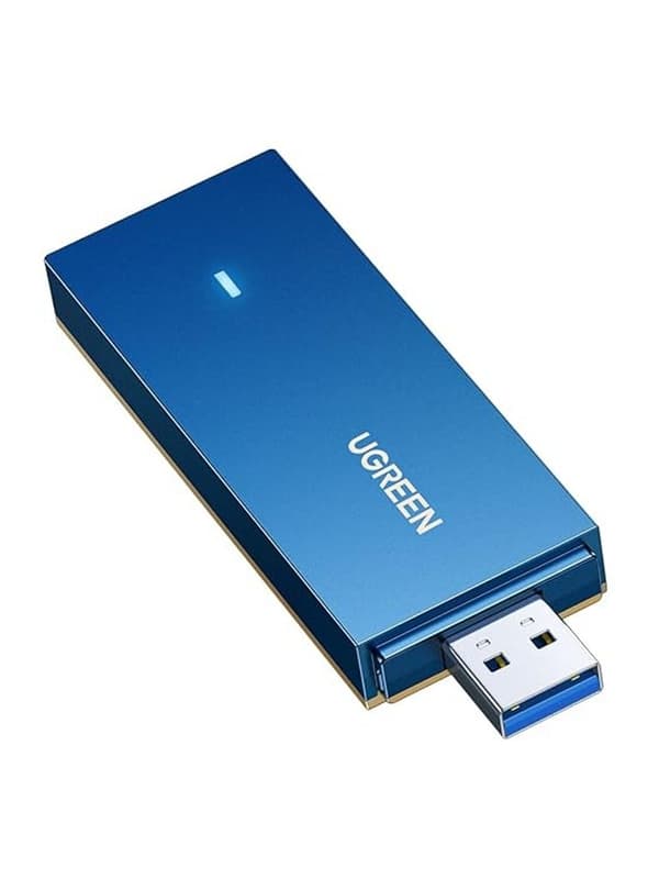 UGREEN AX1800 Dual-Band Wireless USB-A Adapter Wi-Fi 6 - Blue<ac