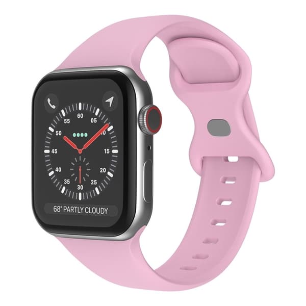 Apple Watch 38/40/41/42mm Silicone Watch Strap - Light Purple