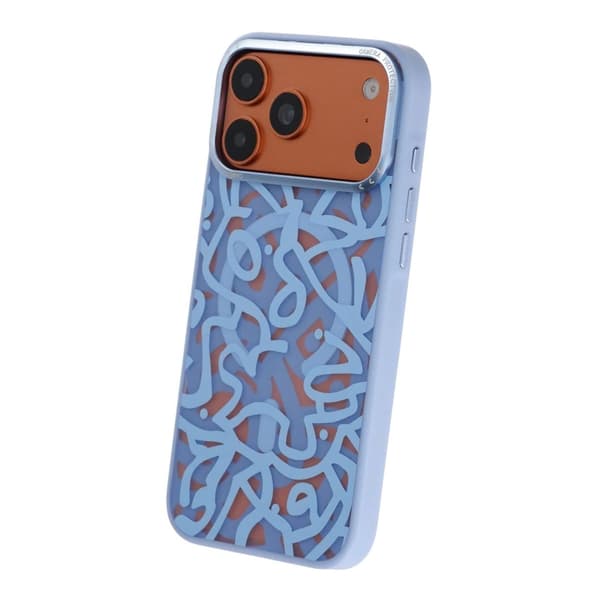 Graffiti Craft MagSafe Case For iPhone 17 Pro Sky Blue