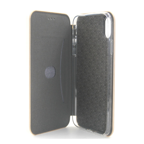 Mobilfodral med Stativ iPhone XS Max - Guld