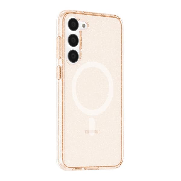 Samsung Galaxy S23 Mobilskal Glitter Magsafe - Guld