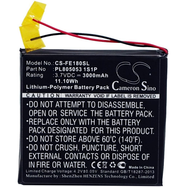 Battery for Fiio E18 etc