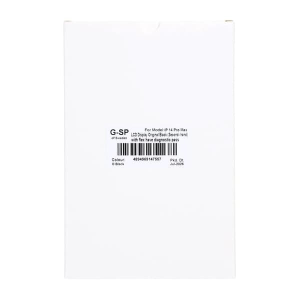 iPhone 14 Pro Max LCD Display Original Black (Second- hand) with flex have diagnostic pass