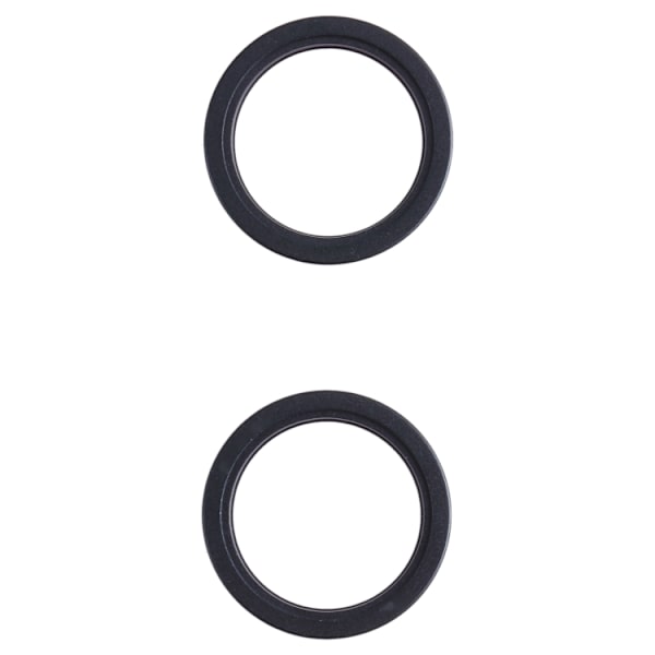 iPhone 13 Mini Metal Protector Hoop Ring for Camera (2 pcs) - Black