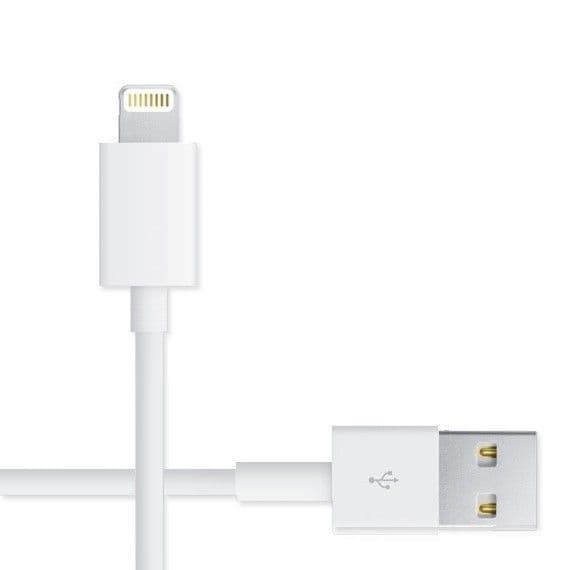 USB kabel med Lightning kontakt till Apple - 3m Svart
