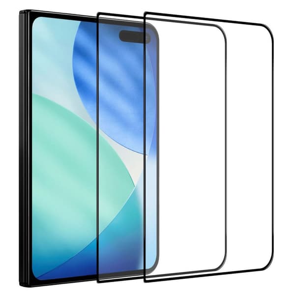 NORTHJO iPhone Duo Screen Protector 0.3mm Aluminum-silicone glass, 2-pack