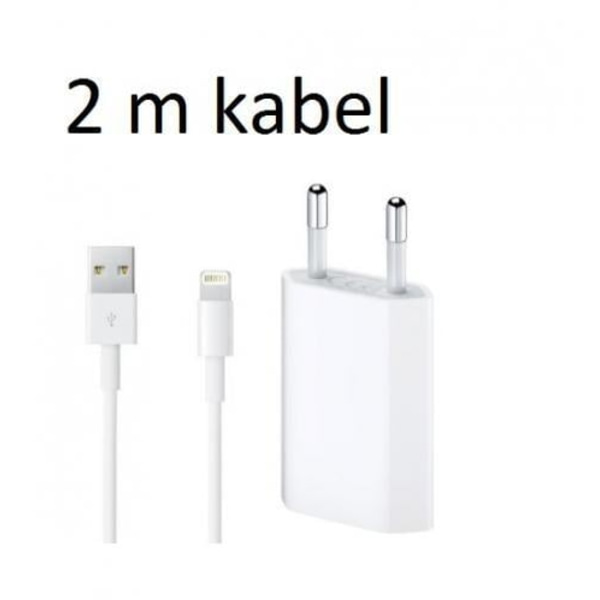 iPhone laddare 2 Meter - kabel & strömadapter