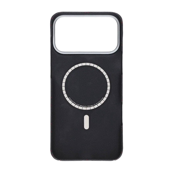 Kevlar Woven Magnetic Case - iPhone 17 Pro Max Black Check