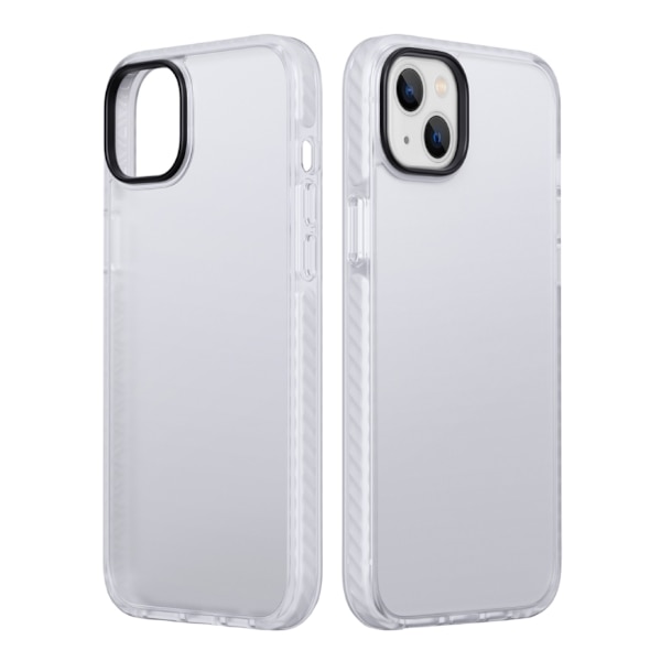 iPhone 14 Plus Stöttåligt TPU Mobilskal - Vit