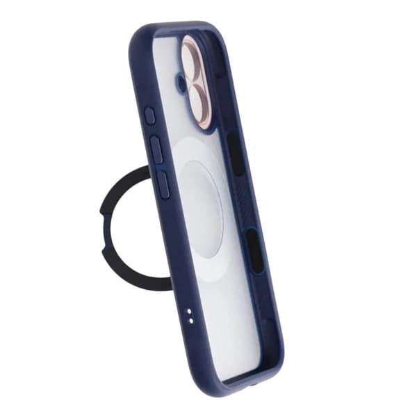 Skal med Roterbart MagSafe-Stativ för iPhone 17 - Blå