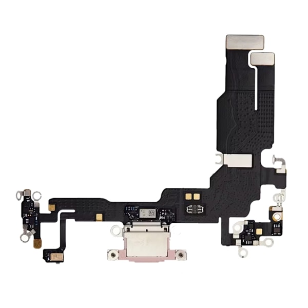 Charging connector with Flex cable for iPhone 15 Plus - Pink