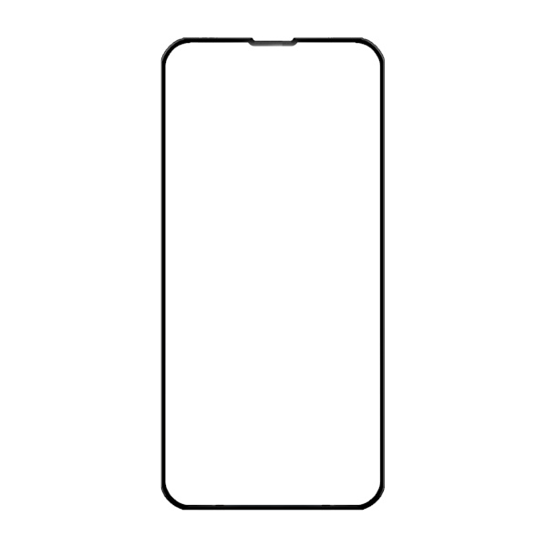 Screen protector iPhone 15 and iPhone 16 with Aluminum frame - bulk