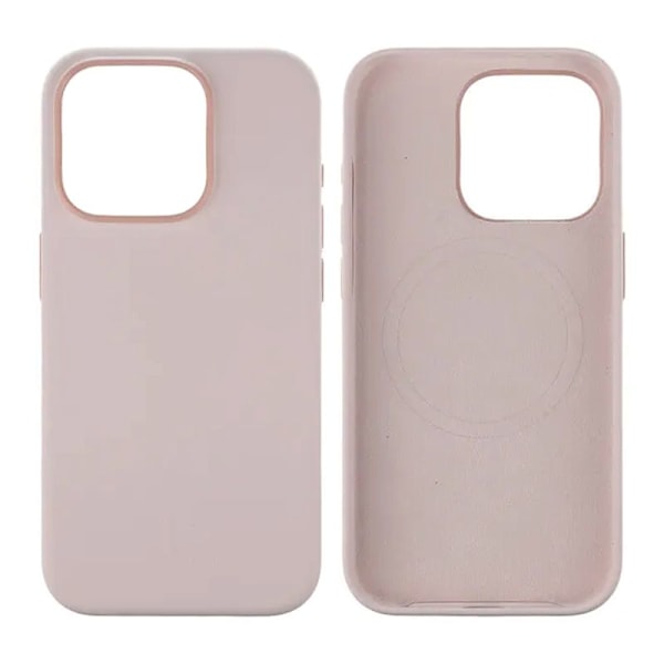 iPhone 15 Pro Silikonskal Rvelon MagSafe - Rosa