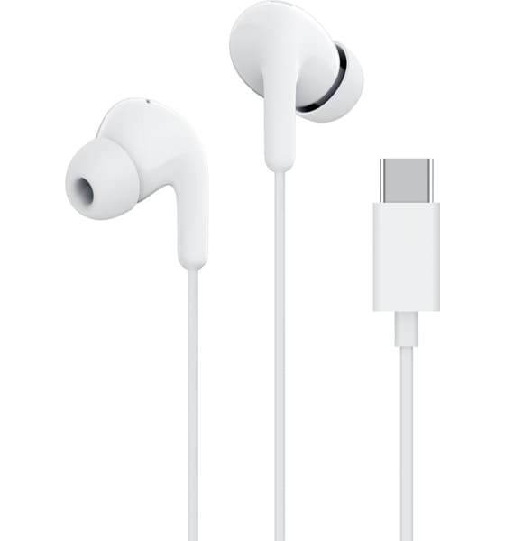 Original Xiaomi USB-C In-Ear Hörlurar - Silver Svart