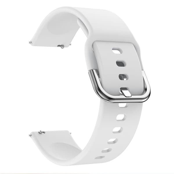 Garmin Vivomove/Forerunner 245/645 etc. Watch Band Silicone - White